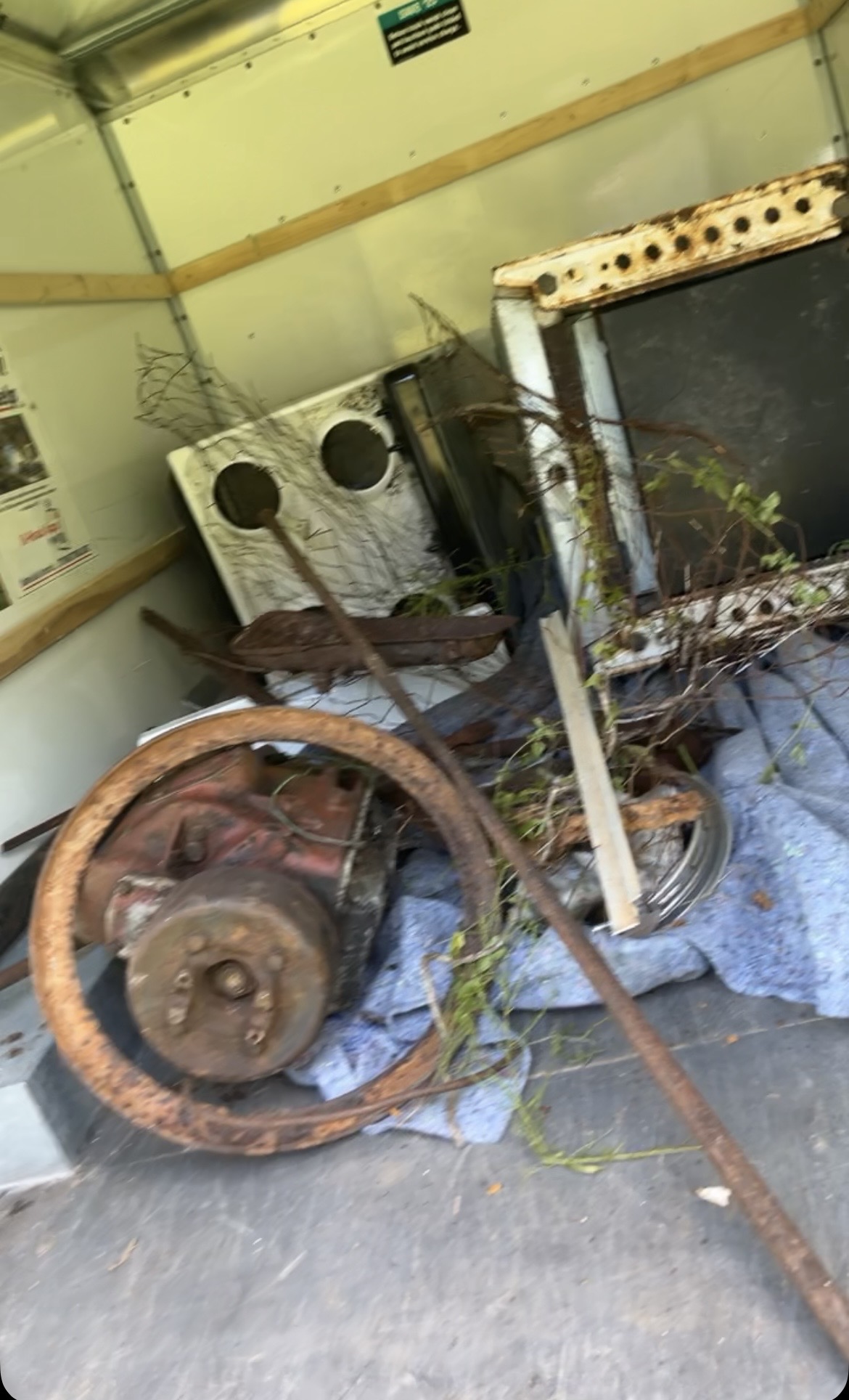 Junk and scrap cleanout job
